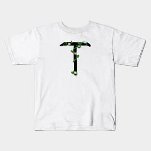 "T" initial Kids T-Shirt
